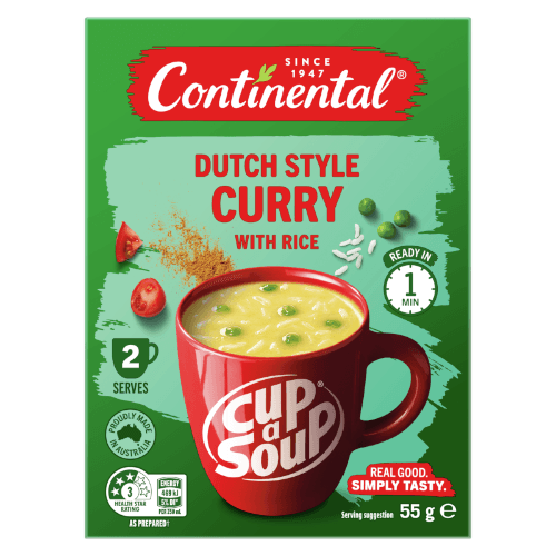 Continental Dutch Curry With Rice Cup a Soup