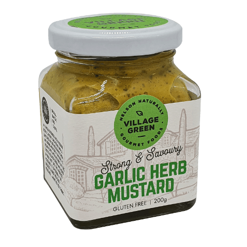 Village Green Garlic Herb Mustard