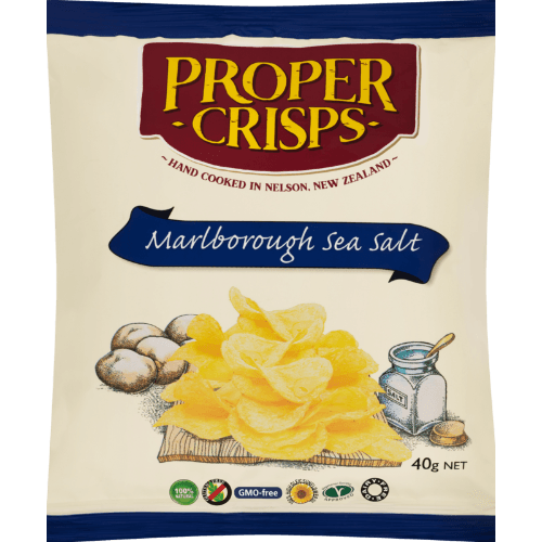 Proper Crisps Marlborough Sea Salt Potato Crisps