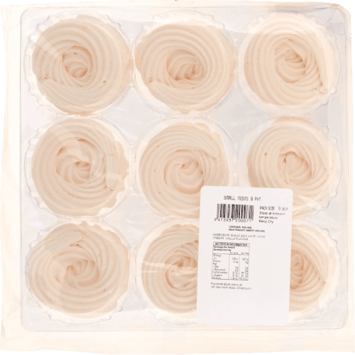 Tudor Small Meringue Nests