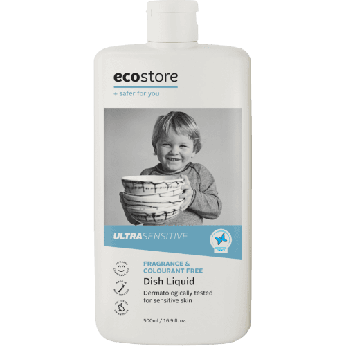 Ecostore Ultra Sensitive Fragrance & Colourant Free Dish Liquid