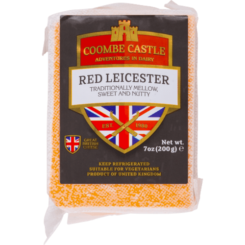 Coombe Castle Red Leicester Cheddar Cheese