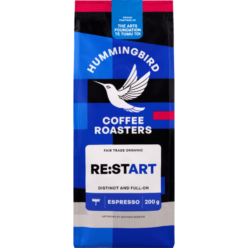 Hummingbird Re:Start Organic Fair Trade Espresso Grind Coffee
