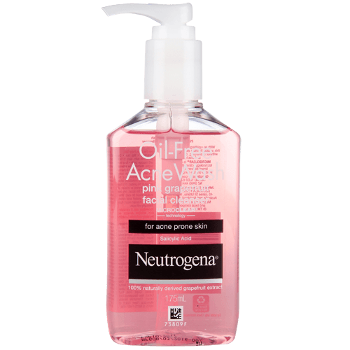 Neutrogena Pink Grapefruit Oil-Free Acne Wash 175 mL