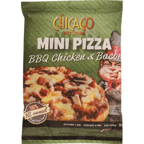 Chicago BBQ Chicken & Bacon Mini Pizza