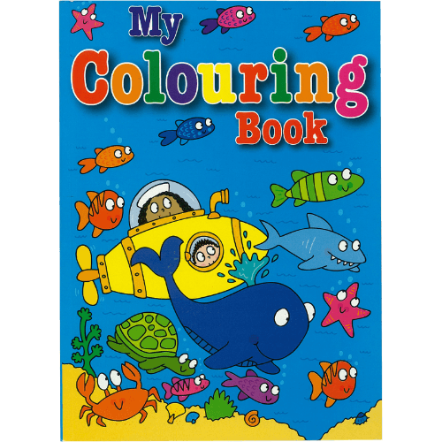 Wylies My Colouring Book Submarine Stationery