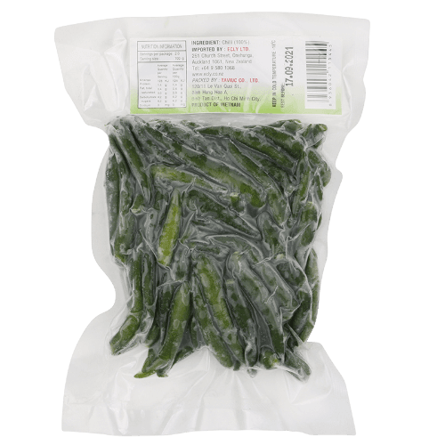 Check Green Chilli Vegetables