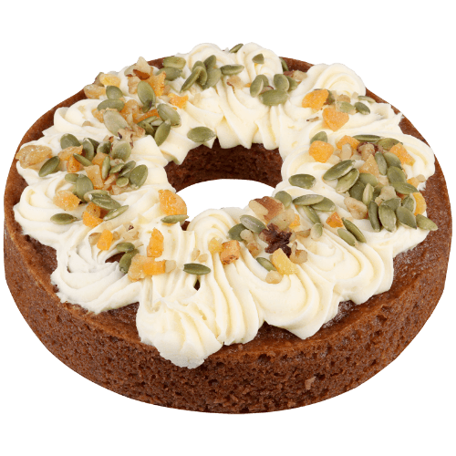 Round Carrot Cake