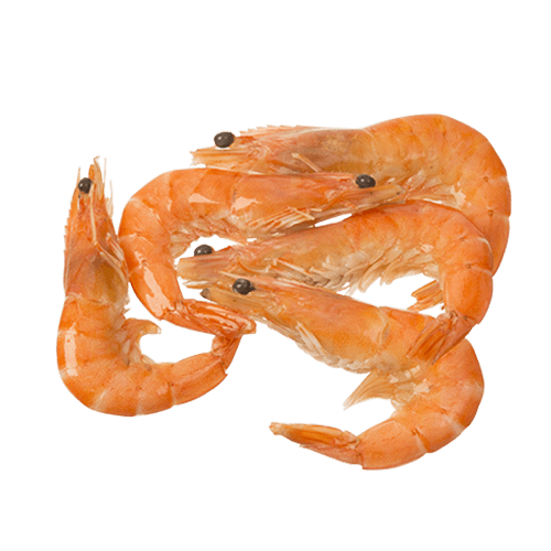 Vannamei Whole Cooked Prawns per kg