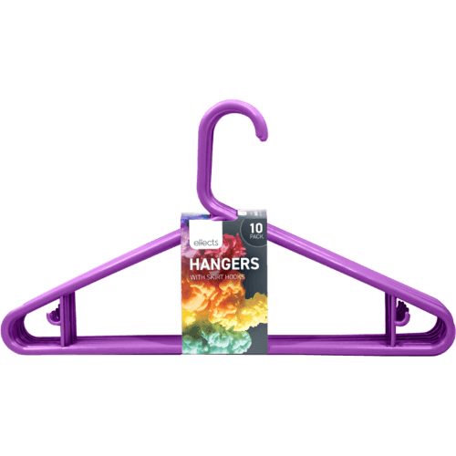 Effects Plastic Assorted Coathangers