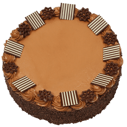 Large Creamed Filled Chocolate Gateaux