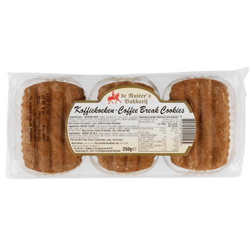 De Ruiter's Bakkerij Coffee Break Cookies