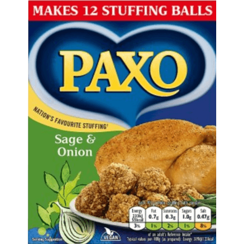 Paxo Sage & Onion Stuffing Mix