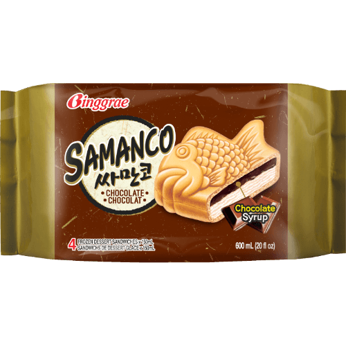 Binggrae Samanco Chocolate Ice Cream Sandwich