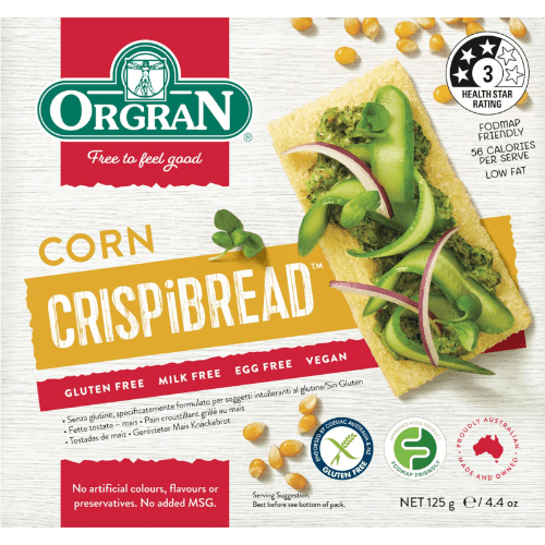 Orgran Gluten Free Corn Crispibread
