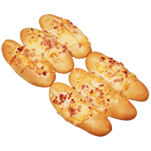 Bacon & Cheese Long Rolls