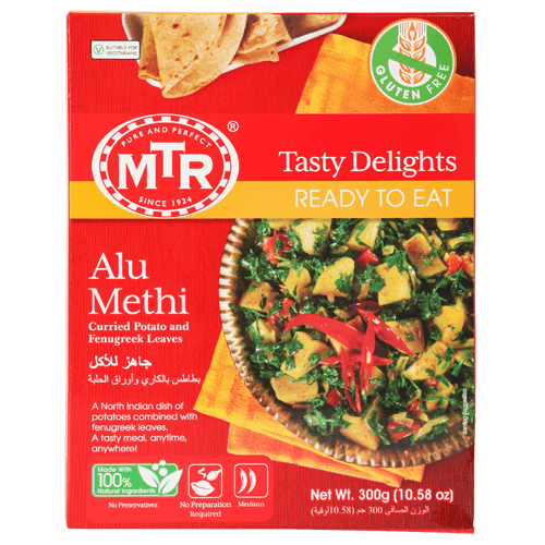 MTR Tasty Delights Ready To Eat Alu Methi