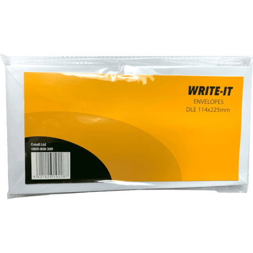 Write It Self Seal Double Envelopes 120 x 230mm 25 pack