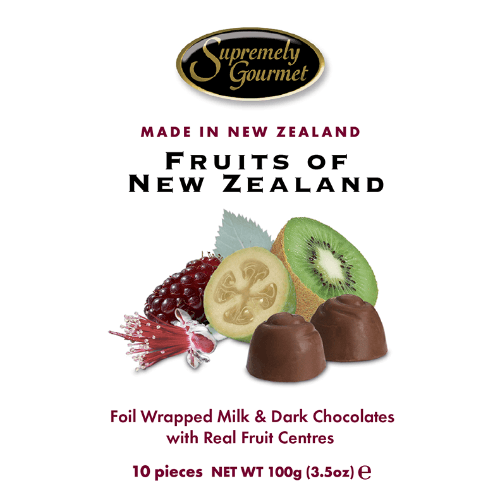Supremely Gourmet Fruits Of New Zealand Chocolates
