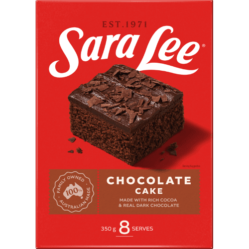 Sara Lee Frozen Cake Chocolate 350 g