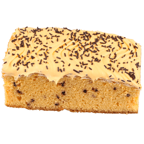 Medium Orange Choc Iced Madeira Cake