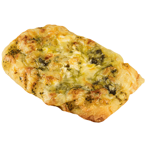 No Brand Basil, Garlic & Feta Ciabatta Pizza