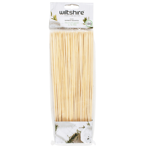 Wiltshire Fusion Bamboo Skewers 10inch 130 pack