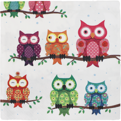 Effects Assorted Design 2ply Serviettes