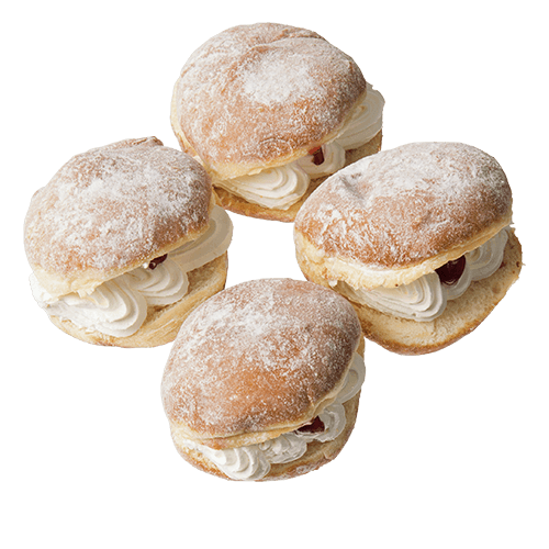Mock Cream Donut 4 pack