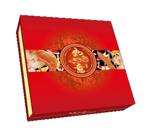 Mooncake Lotus Paste 2 Yolk - Standard Moon Cake