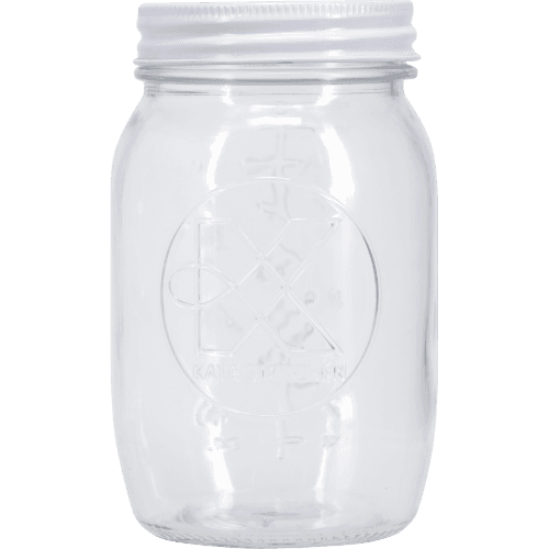 Kate's Kitchen Embossed Preserving Jar 500ml