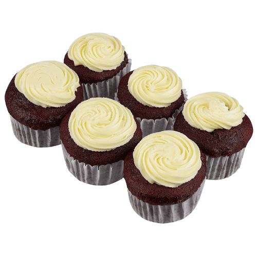 Red Velvet Cup Cakes 6 pack