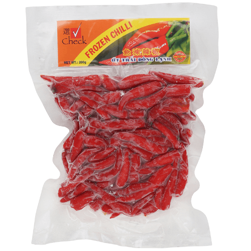 Check Red Chilli Vegetables
