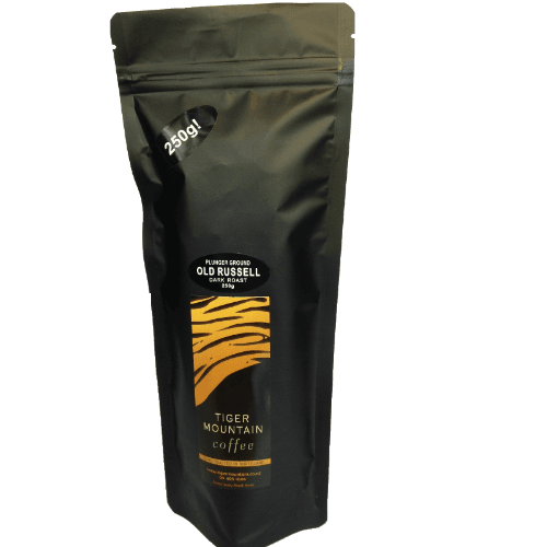 Tiger Mountain Old Russell Plunger Coffee 250 g