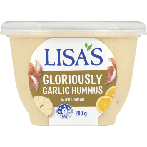 Lisa's Gloriously Garlic Hummus With Lemon