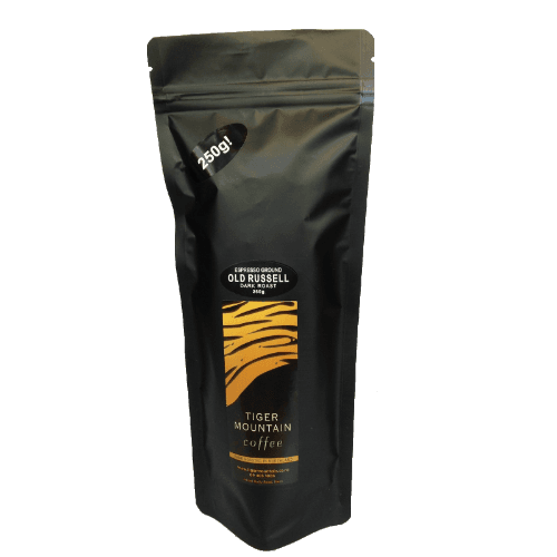 Tiger Mountain Old Russell Espresso Coffee 250 g