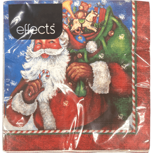 Effects Assorted Designs 3ply Christmas Serviettes 20 pack