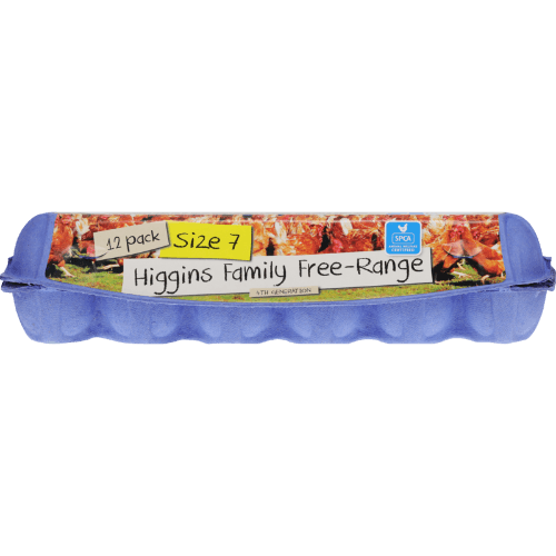 Higgins Family Free Range Size 7 Eggs