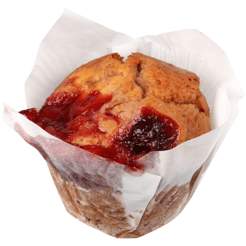 Strawberry & Cream Cheese Texas Muffin