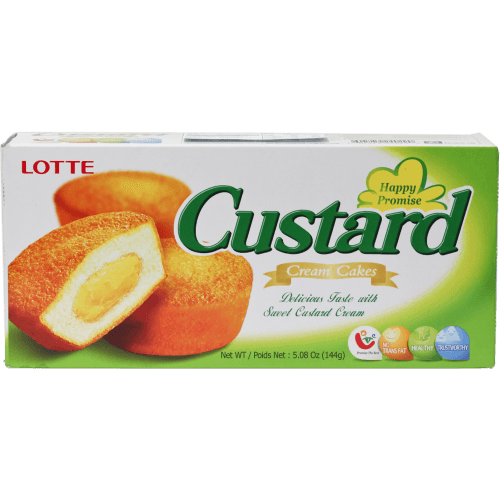 Lotte Custard Cream Cakes