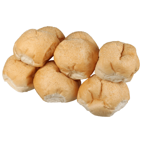 Plain Baps 9 pack