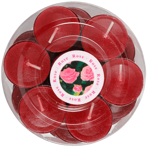 Golden Glow Candles Rose Tealights