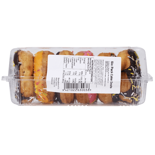 Kiwi Donuts Chocolate Cake Donuts 6 pack
