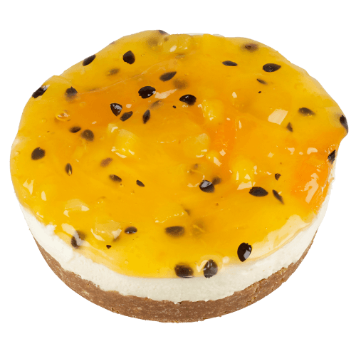 Peach & Passionfruit Cheesecake