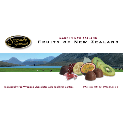 Supremely Gourmet Fruits Of New Zealand Chocolates