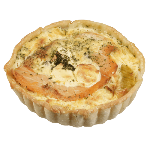 Rocket Foods Salmon & Cream Cheese Quiche
