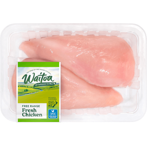 Waitoa Free Range Chicken Breast per kg