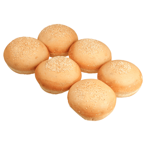 Sesame Seed Hamburger Buns 6 pack
