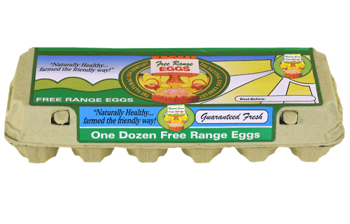 Natural Green Free Range Mixed Grade Eggs 12 pack