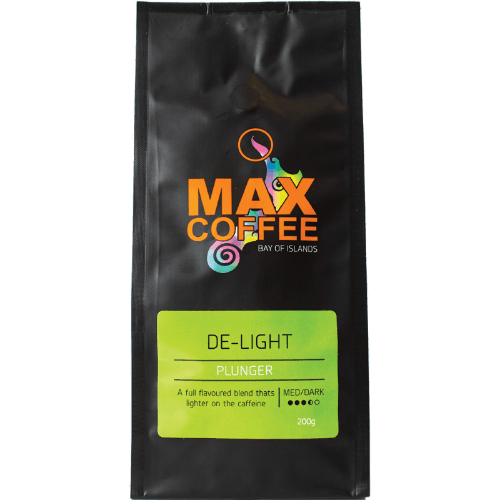 Max Coffee De-Light Plunger Coffee 200 g